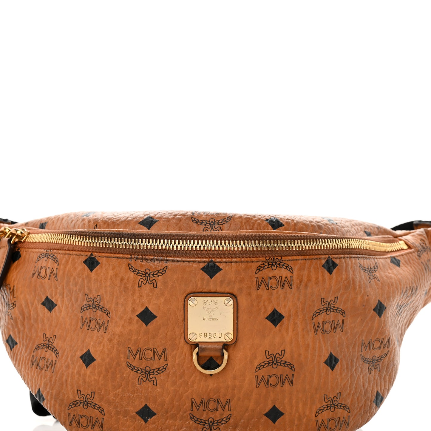 Visetos Medium Fusten Belt Bag Cognac