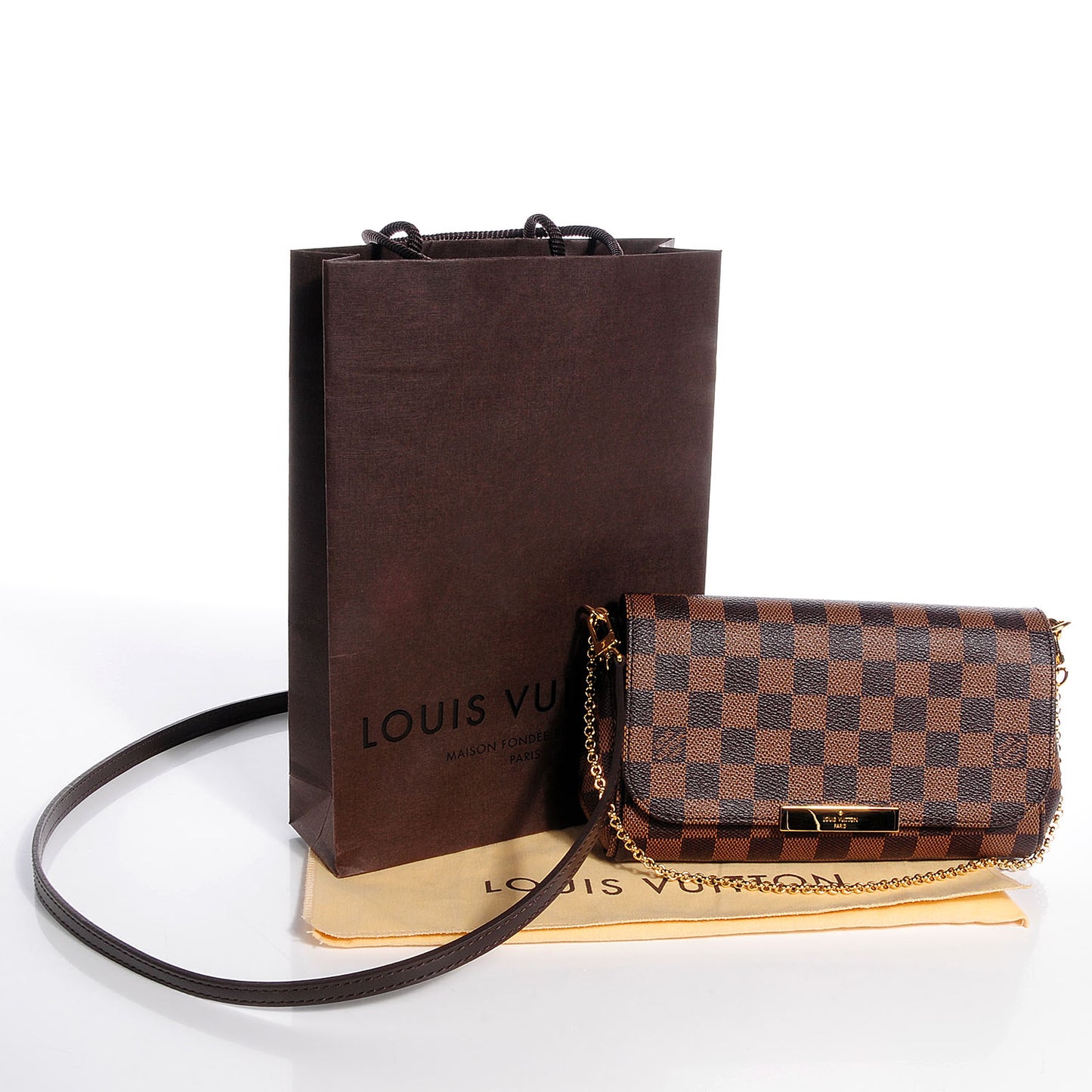 Damier Ebene Favorite PM