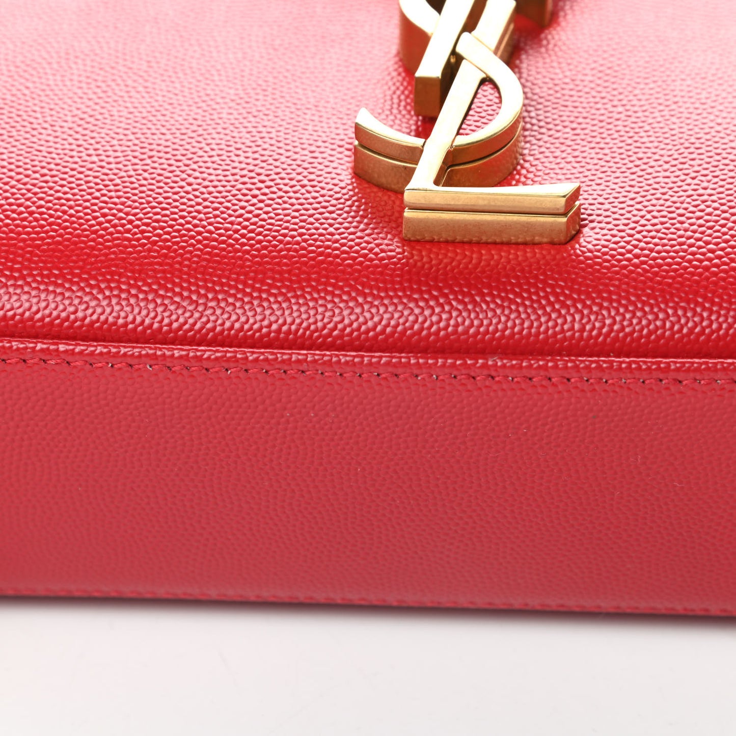 Grain de Poudre Mini Classic Monogram Cassandra Top Handle Red