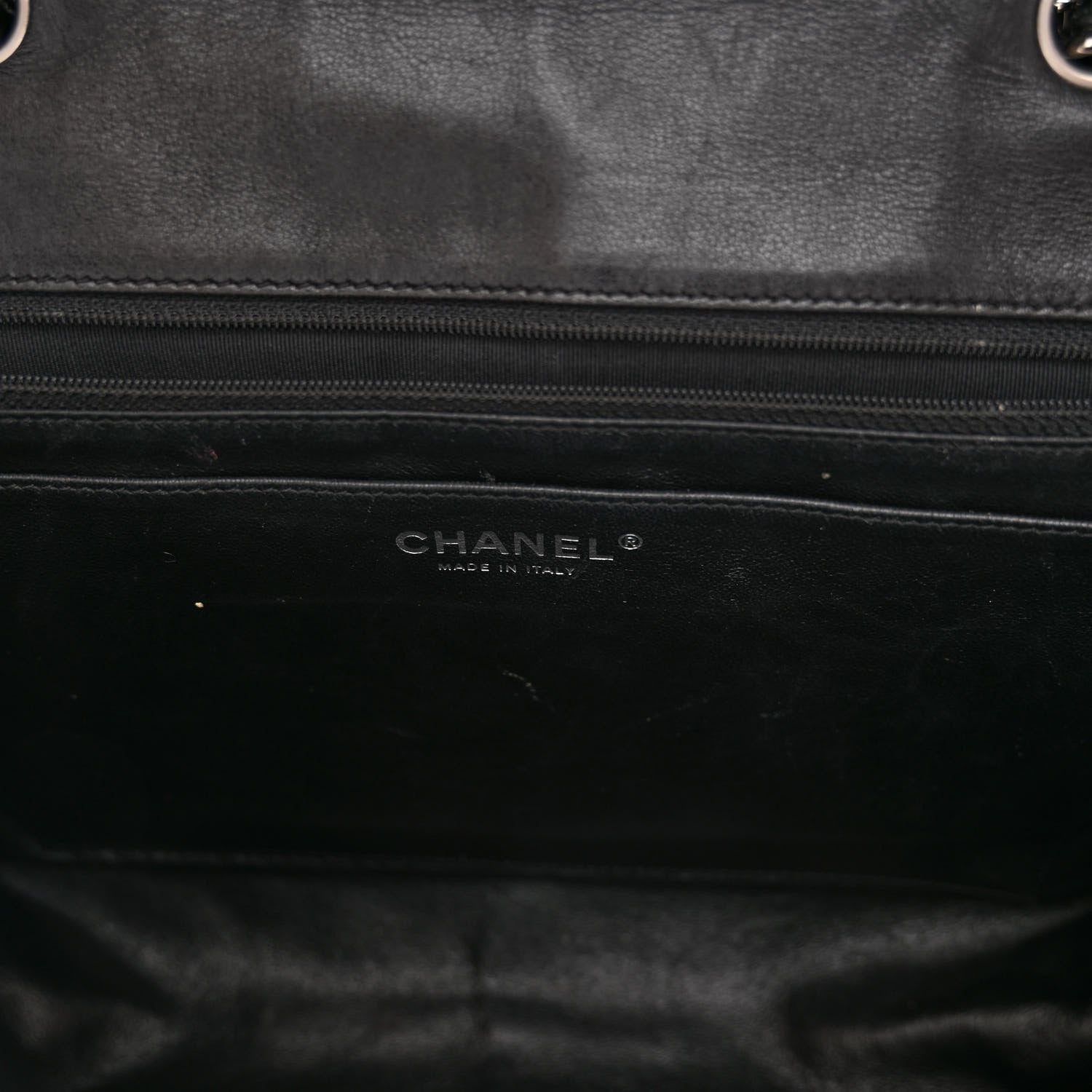 Chanel Patent Quilted Jumbo Single Flap Black 6 of 9