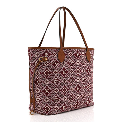 Louis Vuitton Jacquard Since 1854 Neverfull MM Bordeaux 4 of 10