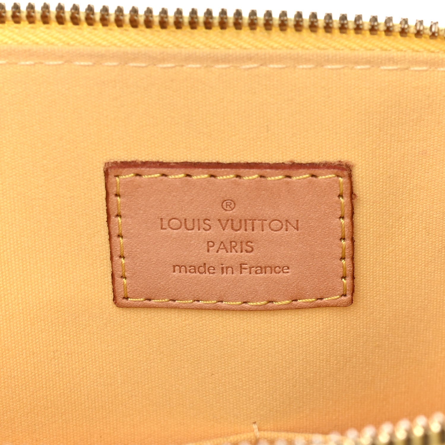 Louis Vuitton Vernis Alma PM Citrine 6 of 11
