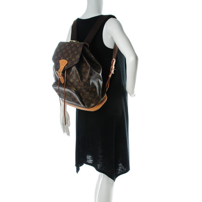 Louis Vuitton Monogram Montsouris GM Backpack 2 of 9