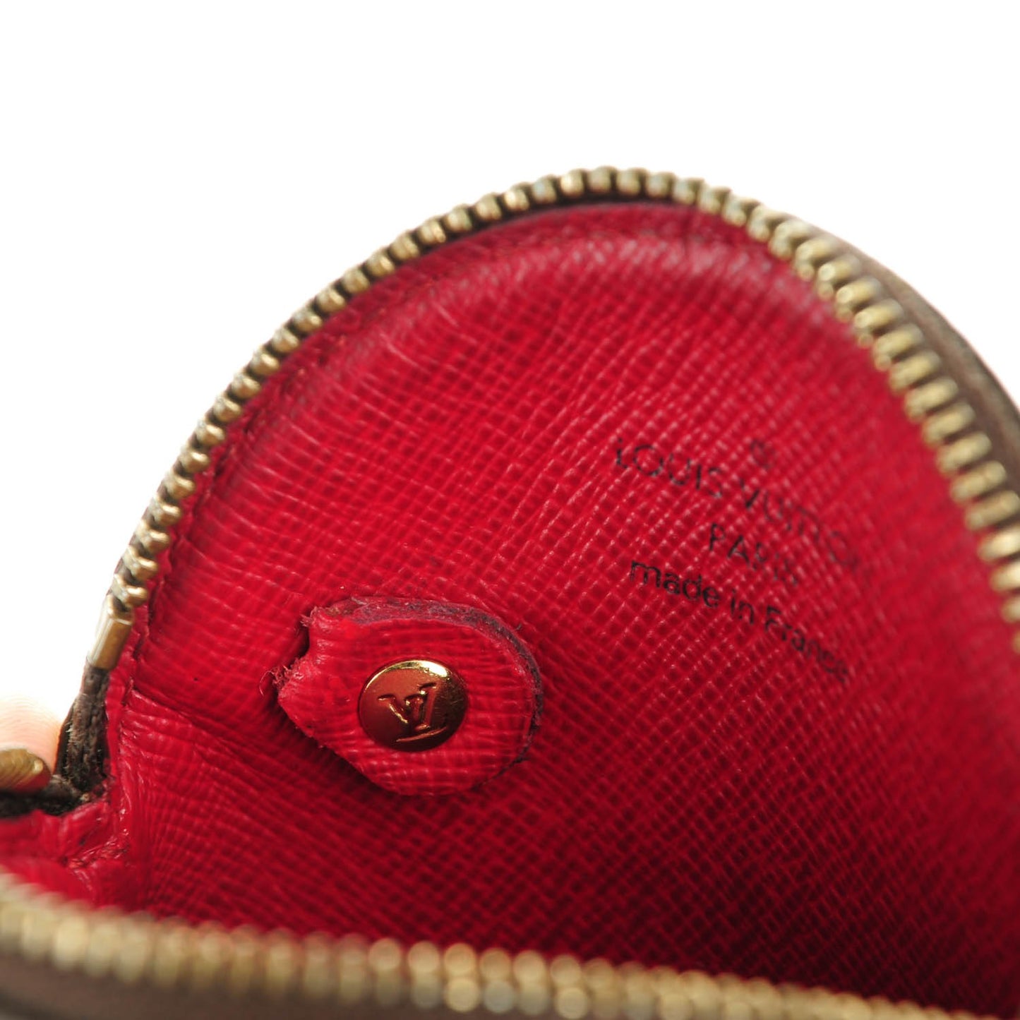 Monogram Cerises Round Coin Purse