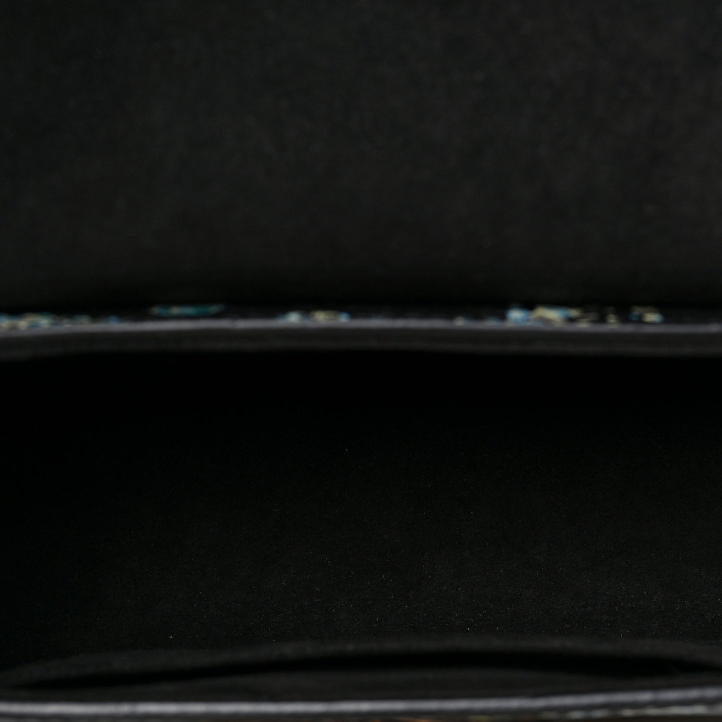 Printed Calfskin Flower Twist Shoulder Bag PM