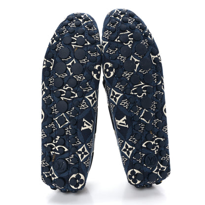 Louis Vuitton Jacquard Since 1854 Gloria Loafers 39 Blue 5 of 7