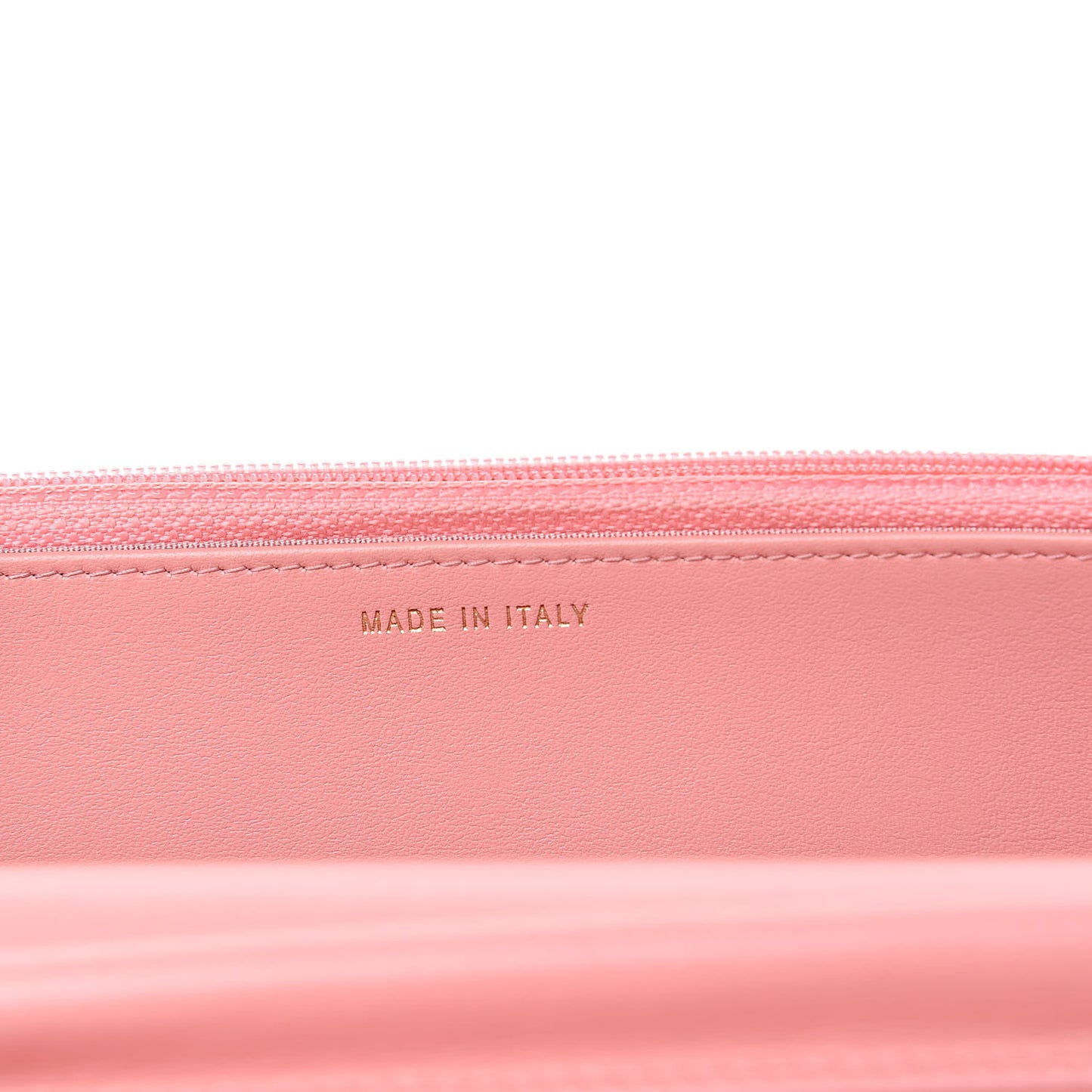 Caviar Quilted Boy Wallet On Chain WOC Light Pink