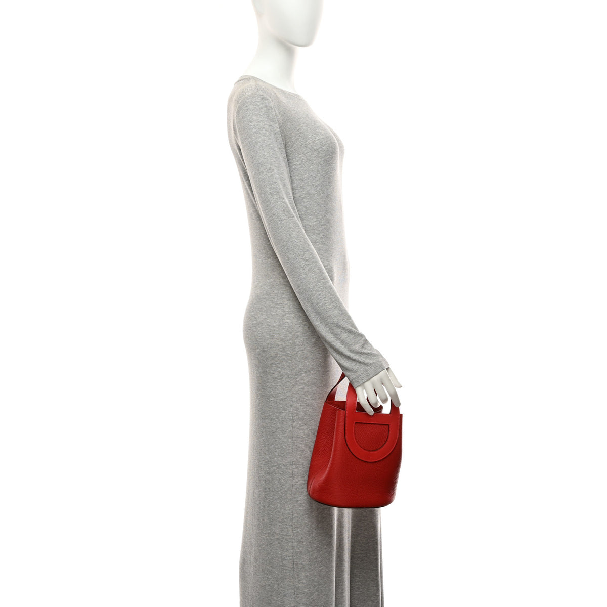 Taurillon Clemence Swift In-The-Loop 18 Bag Vermillion