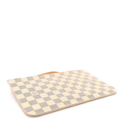 Louis Vuitton Damier Azur Neverfull MM GM Pochette 4 of 8