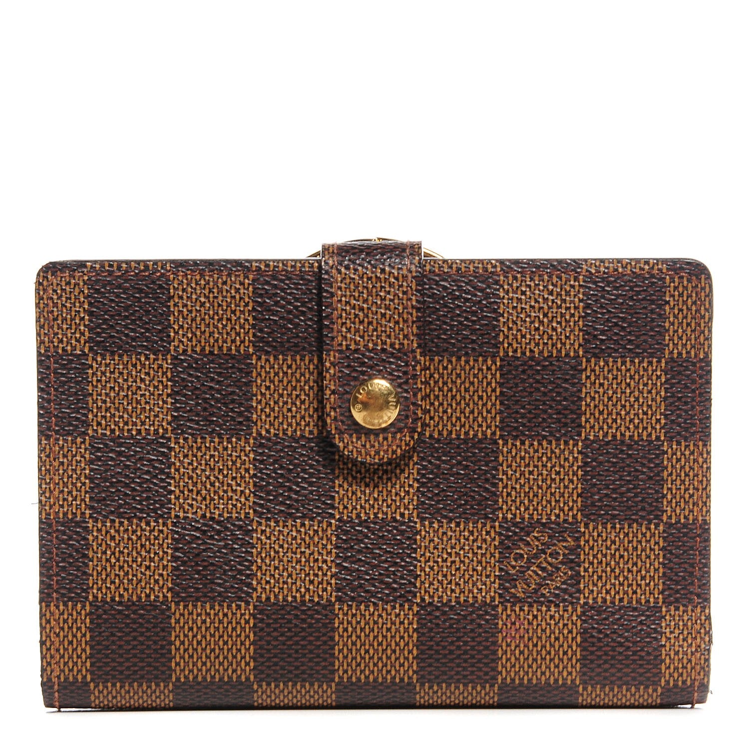 Louis Vuitton Damier Ebene French Purse Wallet 1 of 8