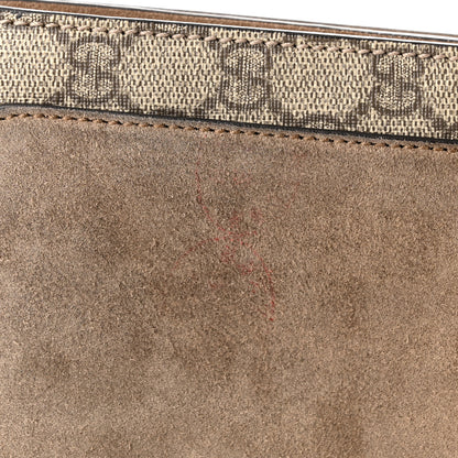 Gucci GG Supreme Monogram Embroidered Carnation Medium Dionysus Shoulder Bag Beige 11 of 11