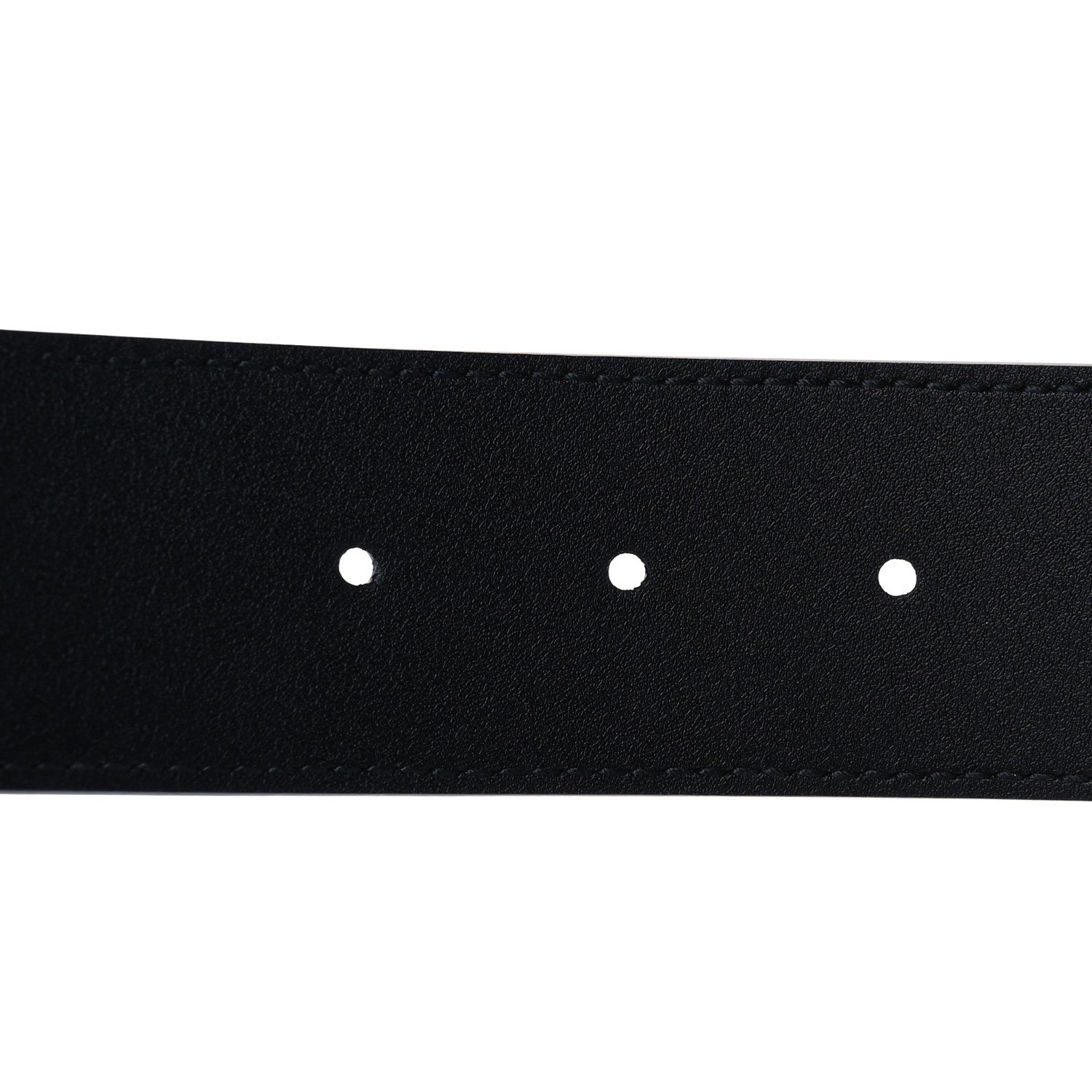 Gucci GG Supreme Monogram Ciny Lux Calfskin Blondie 40mm Belt 110 44 Black 3 of 4