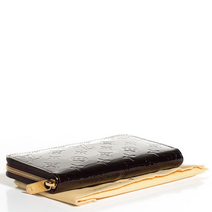 Louis Vuitton Vernis Zippy Wallet Amarante 4 of 8