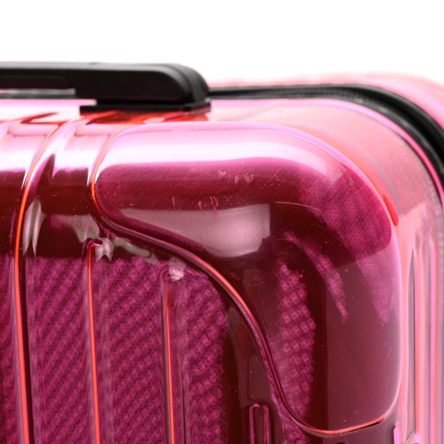 Rimowa Transparent Polycarbonate Essential Cabin Neon Pink 1825544