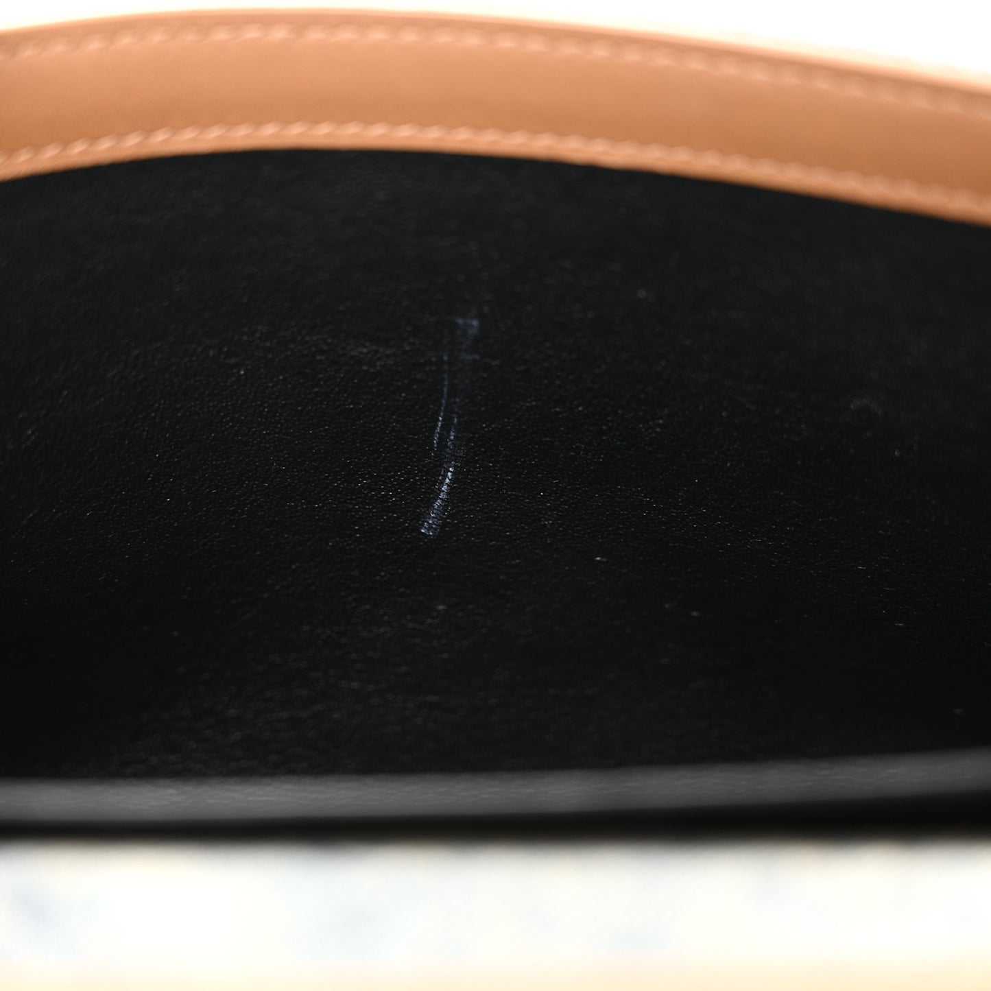 Denim Monogram Chain Wallet Rodeo Blue Cinnamon