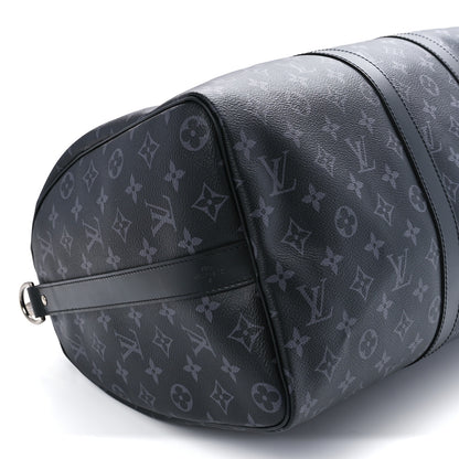 Louis Vuitton Monogram Eclipse Keepall Bandouliere 45 10 of 11
