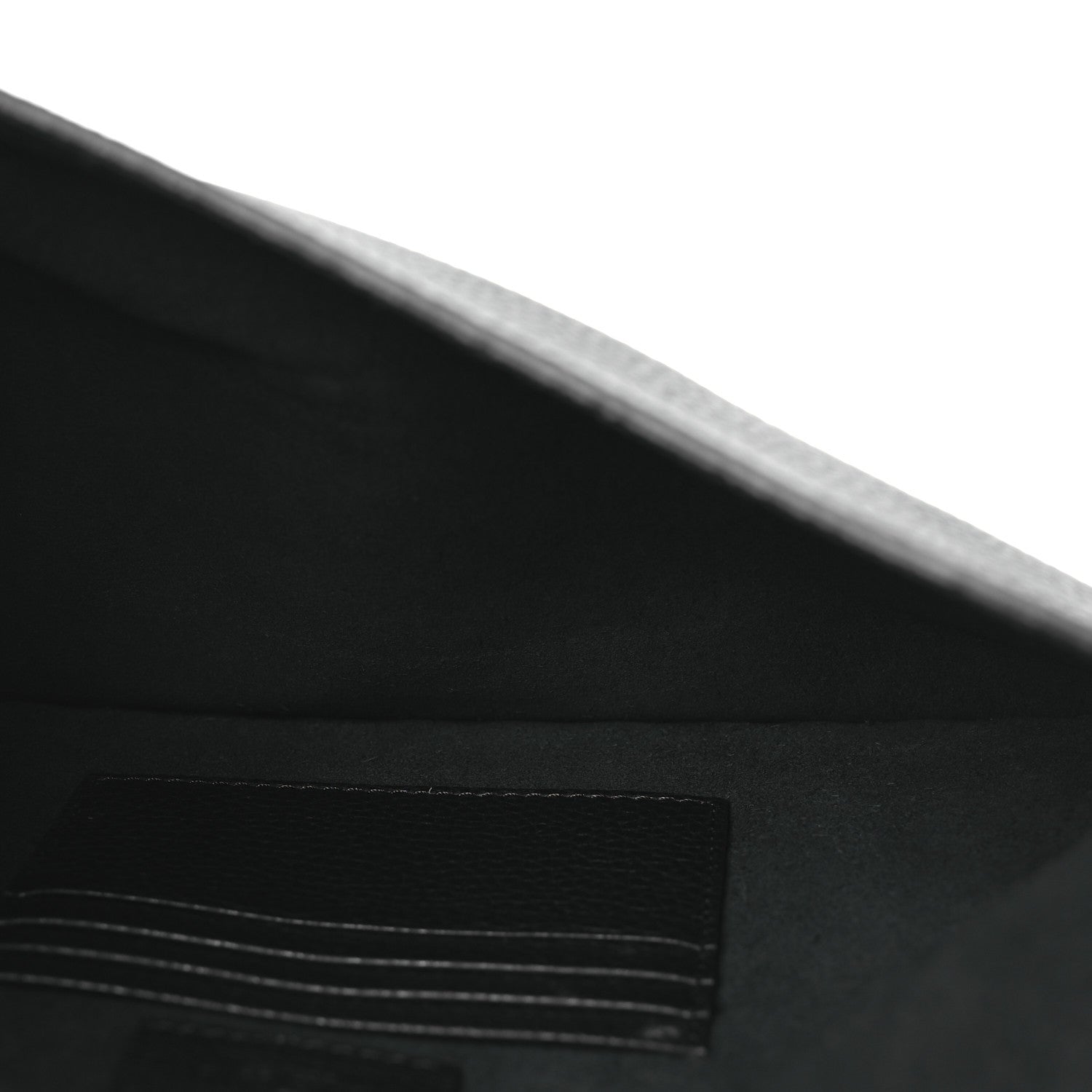 Valentino Garavani Pebbled Calfskin Large Rockstud Envelope Clutch Black 5 of 8
