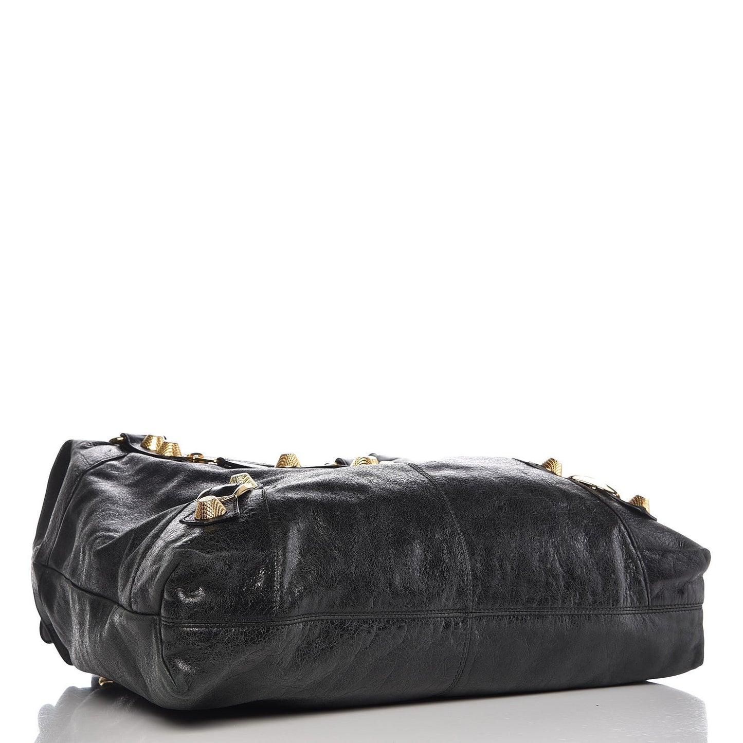 Agneau Giant 21 Gold Hardware Brief Black