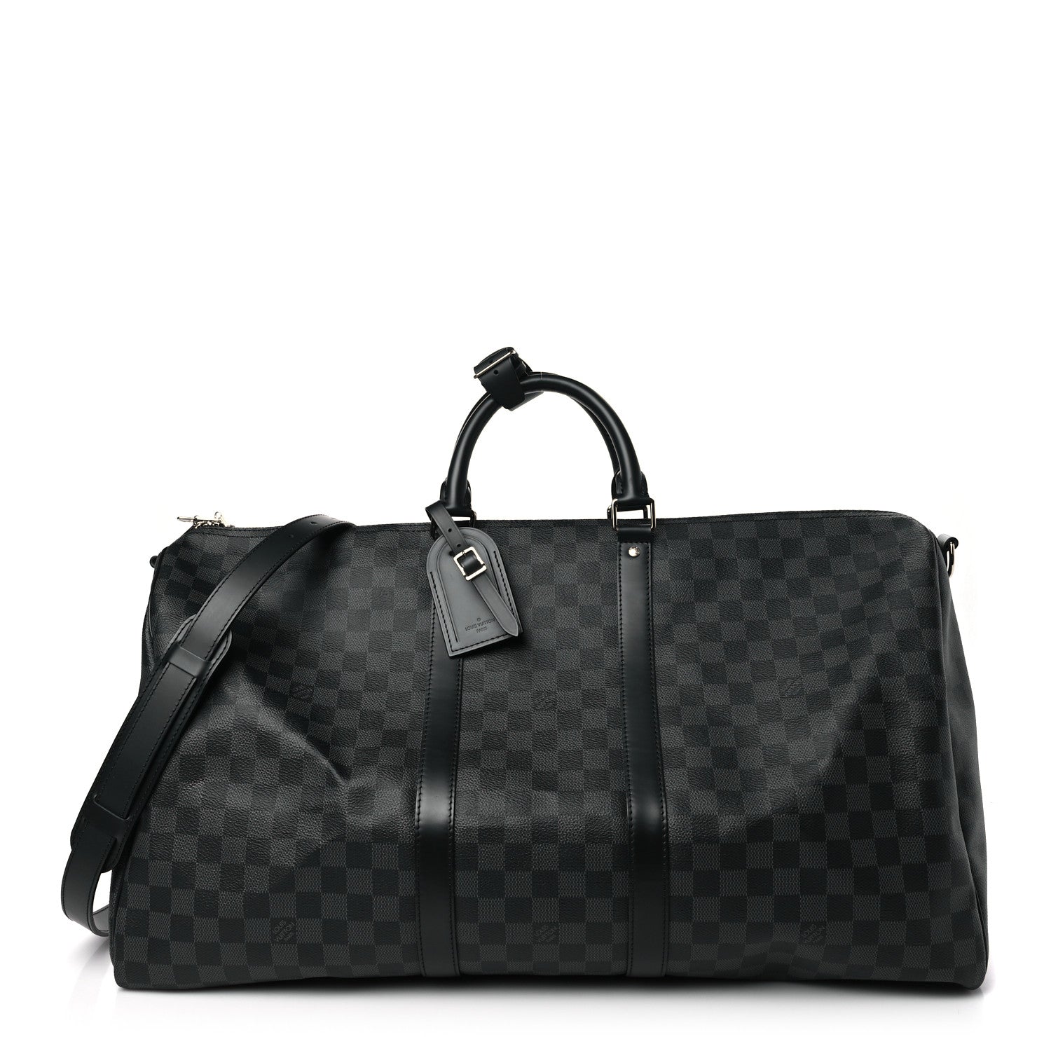 Louis Vuitton Damier Graphite Keepall Bandouliere 55 1 of 7