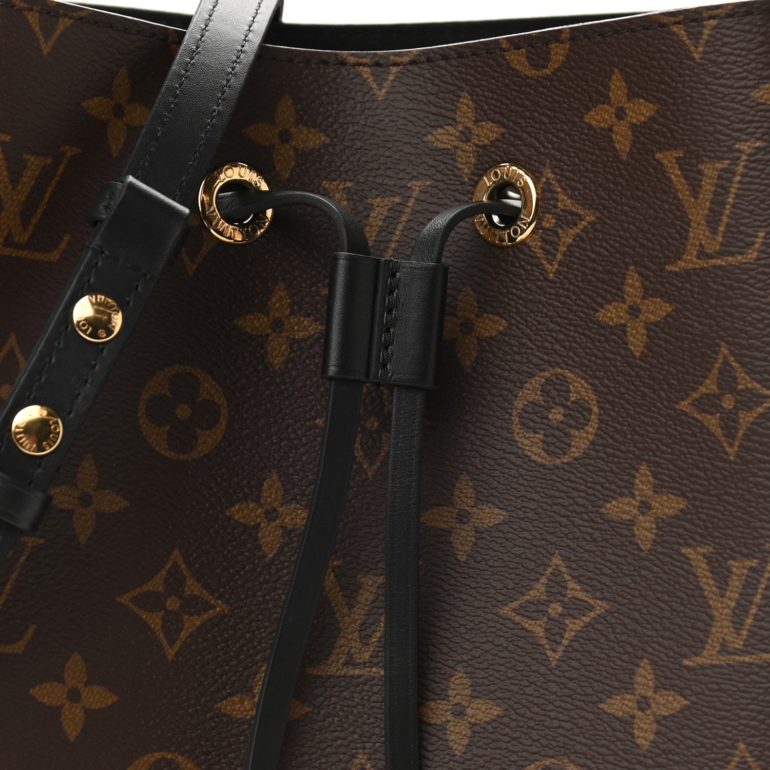 Louis Vuitton Monogram Neonoe MM Black 7 of 9