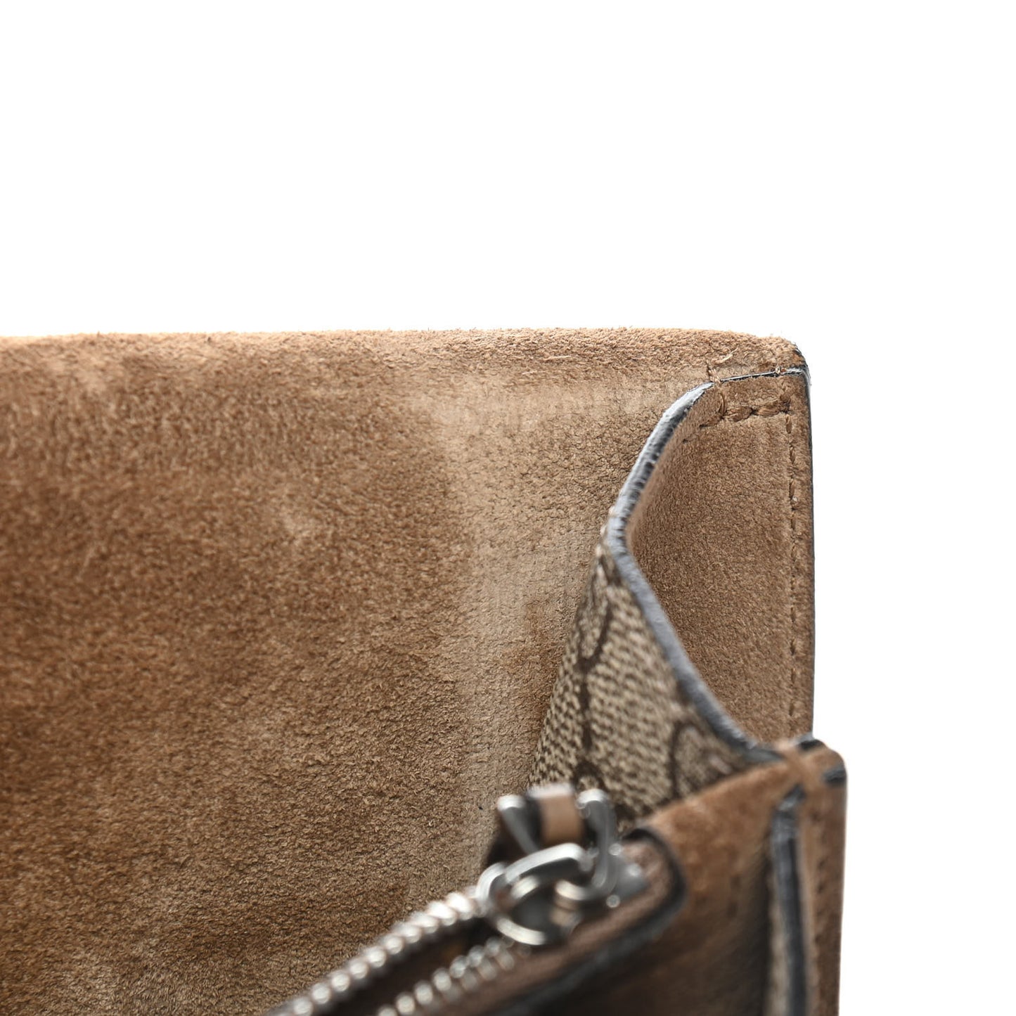GG Supreme Monogram Medium Dionysus Shoulder Bag Taupe