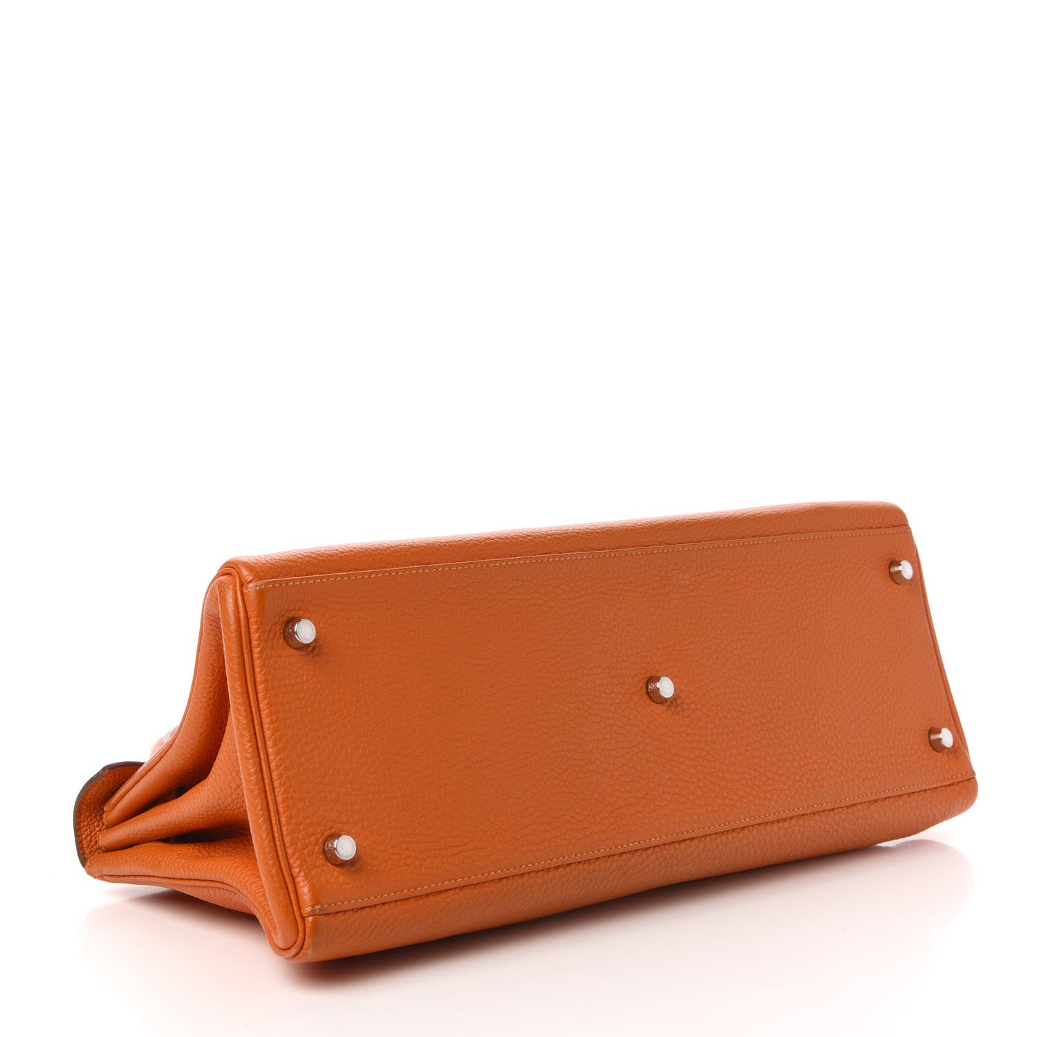 Hermes Togo Shoulder Kelly 40 Orange 4 of 10