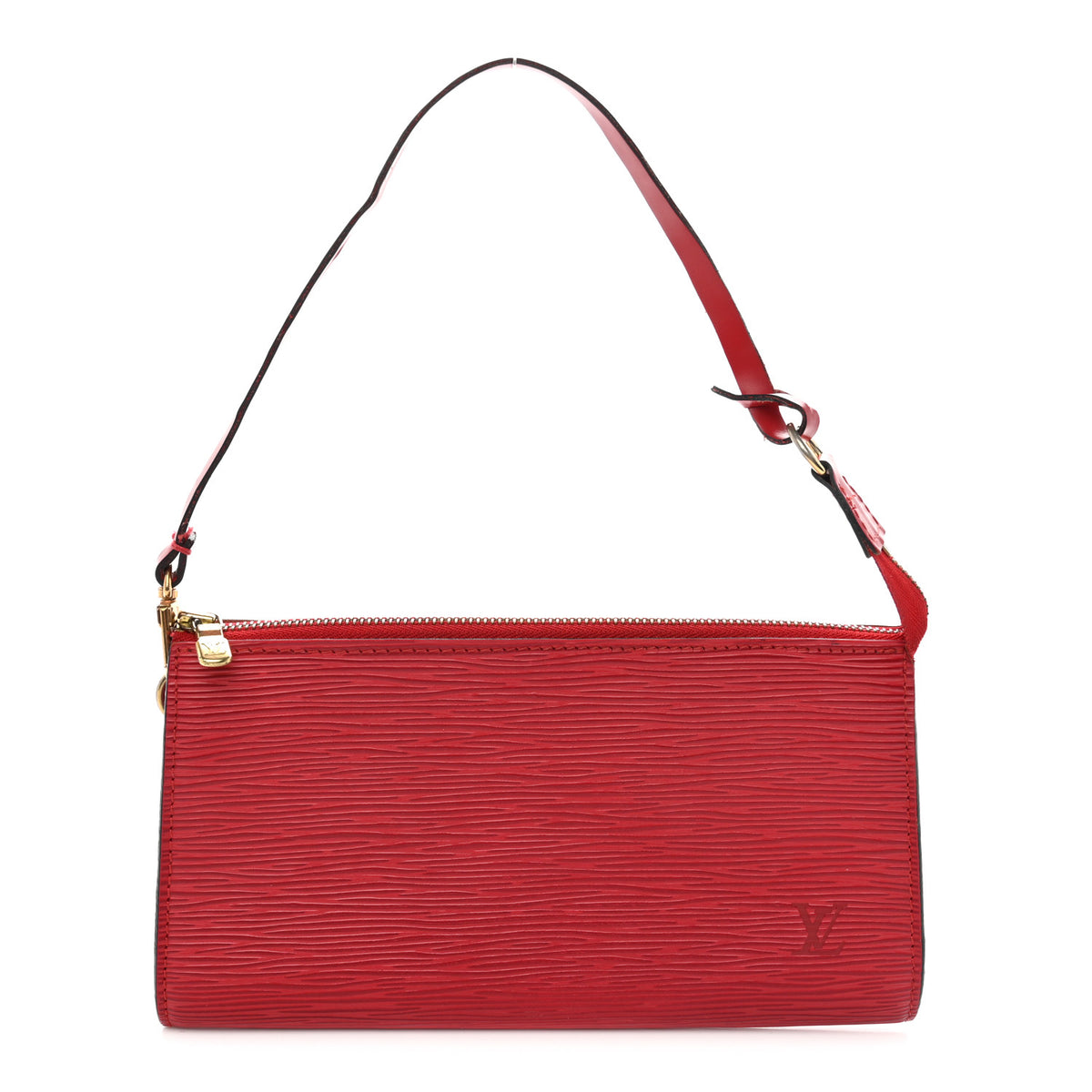 Epi Pochette Accessories 24 Red