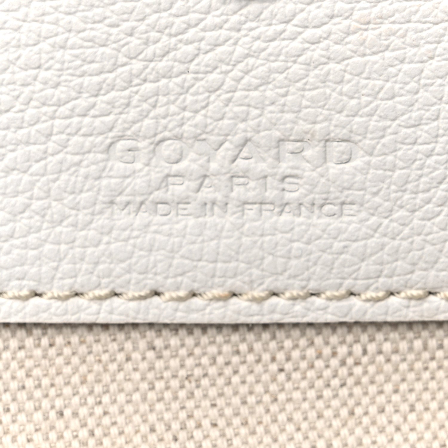 Goyard Goyardine Boheme Hobo White 7 of 11