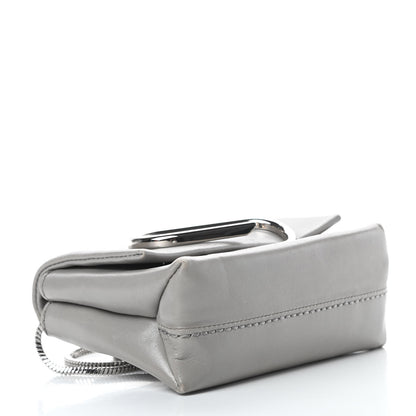 3.1 Phillip Lim Calfskin Alix Soft Flap Clutch Grey 4 of 18