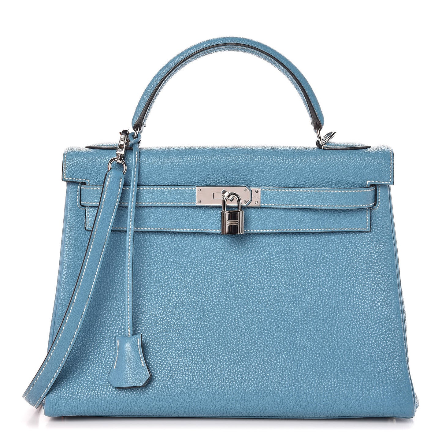 Togo Kelly Retourne 32 Blue Jean