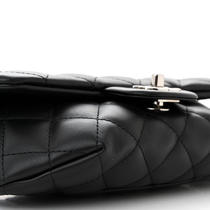 Chanel Calfskin Quilted CC Uniform Flap Belt Bag Black 10 of 11