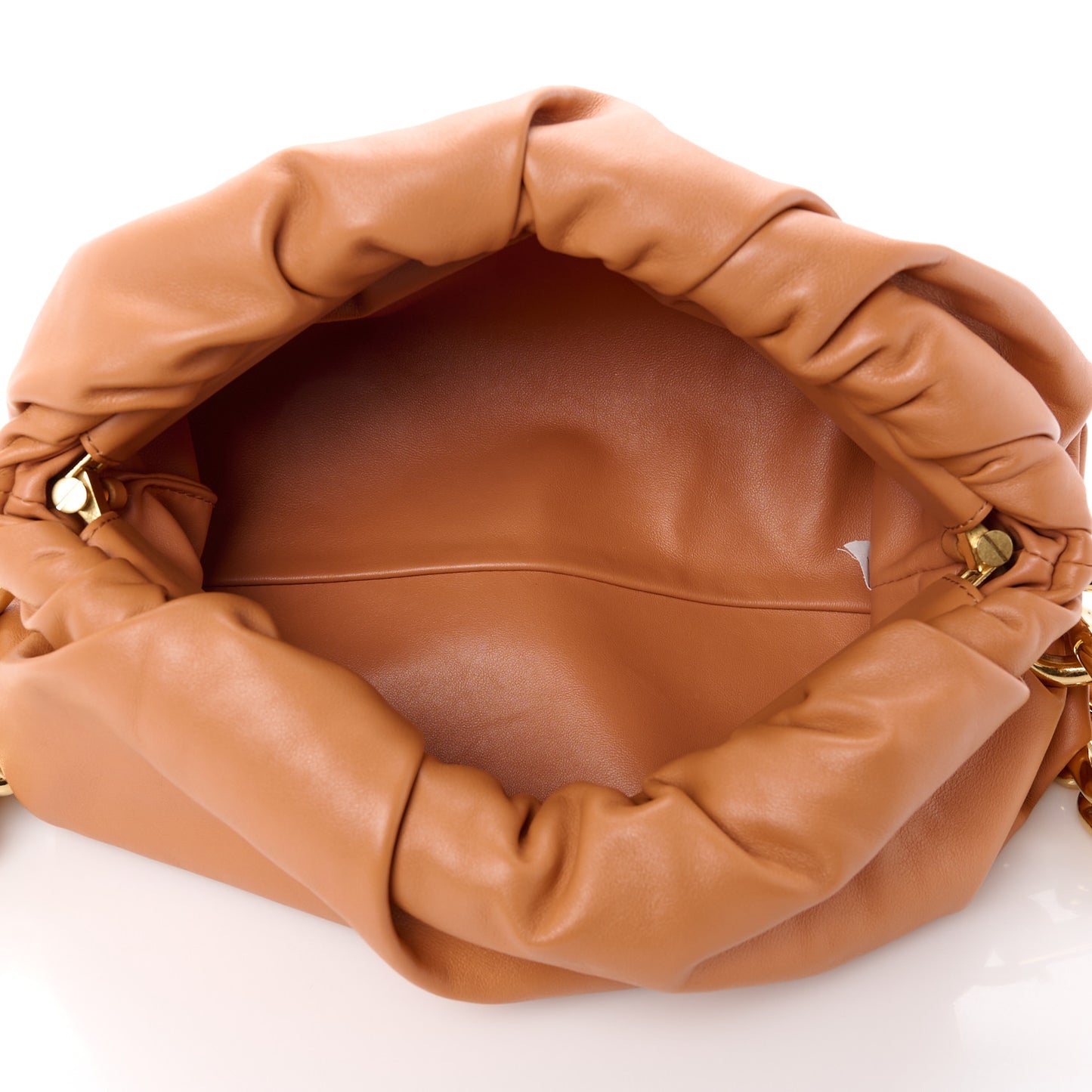 Calfskin The Pouch Chain Clay