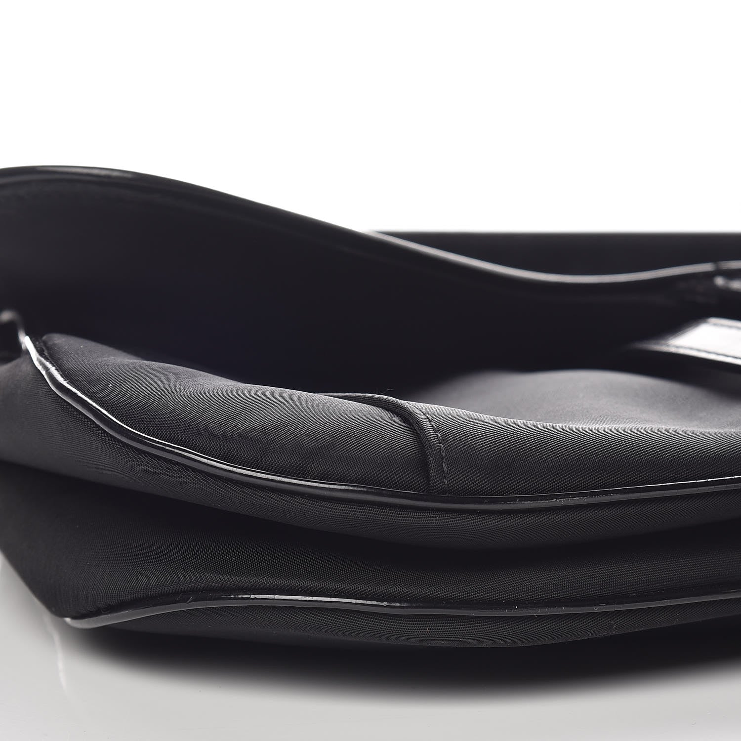 Christian Dior Nylon Double Saddle Bag Black 8 of 13