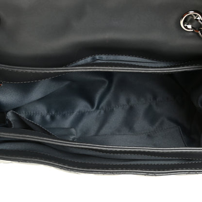 Chanel Lambskin Quilted Jumbo Coco Loop Flap Charcoal Grey 5 of 22