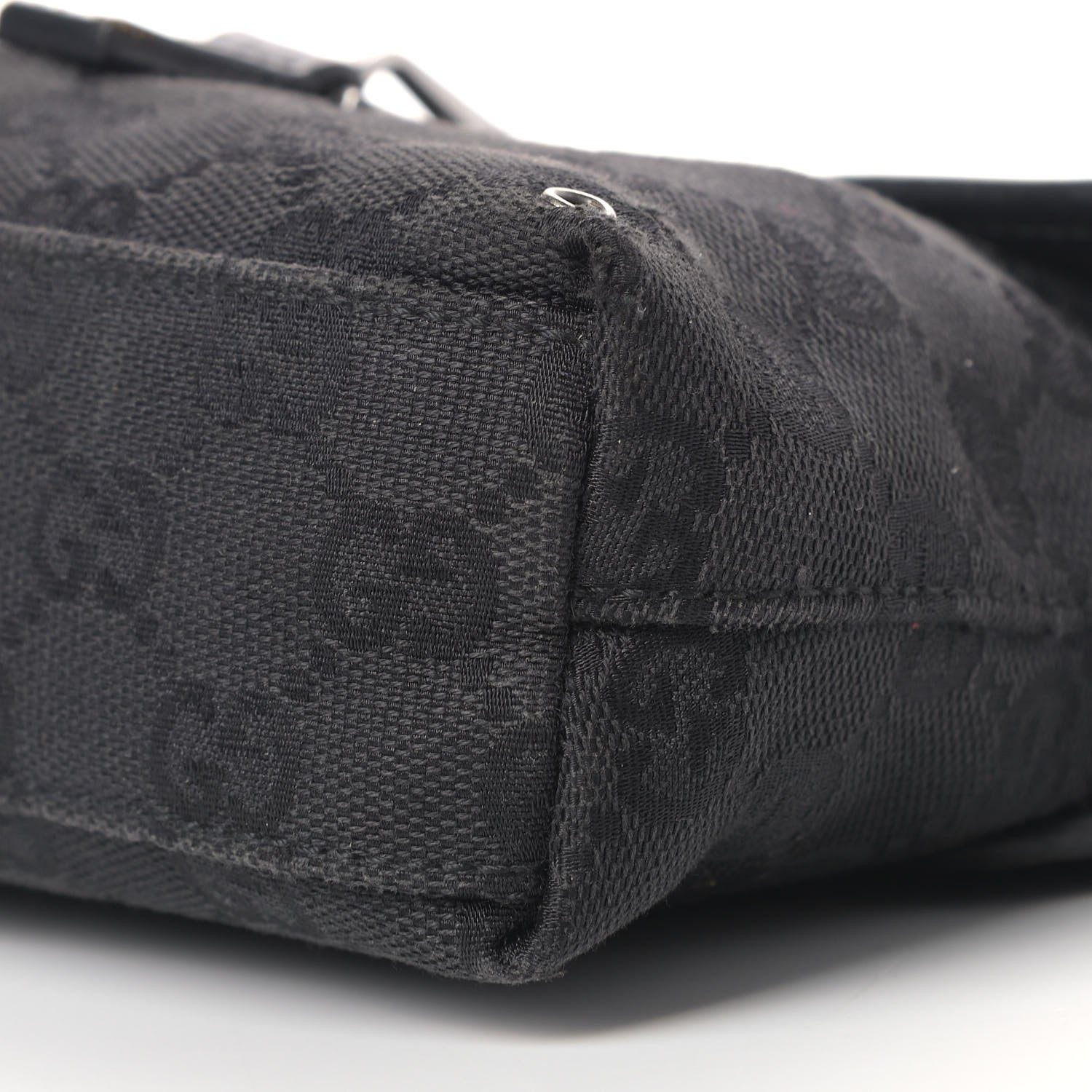 Gucci GG Monogram Web Flight Belt Bag Black 9 of 9