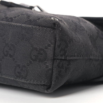 Gucci GG Monogram Web Flight Belt Bag Black 9 of 9