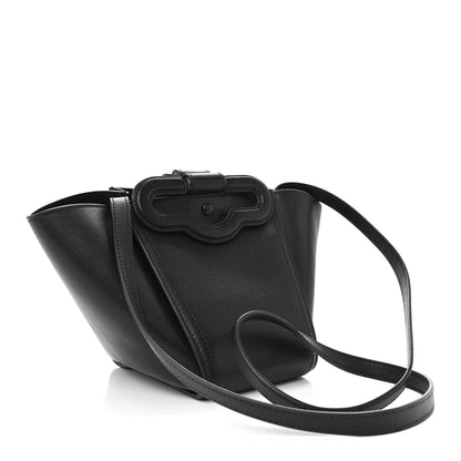 Mulberry Silky Calfskin Mini Rider's Top Handle Bag Black 3 of 11