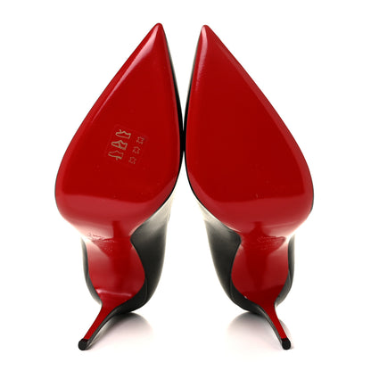 Christian Louboutin Shiny Nappa Kate 100 Pumps 40 Black 5 of 8