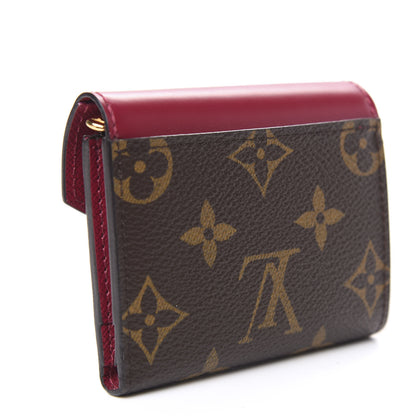 Louis Vuitton Monogram Zoe Wallet Fuchsia 2 of 7