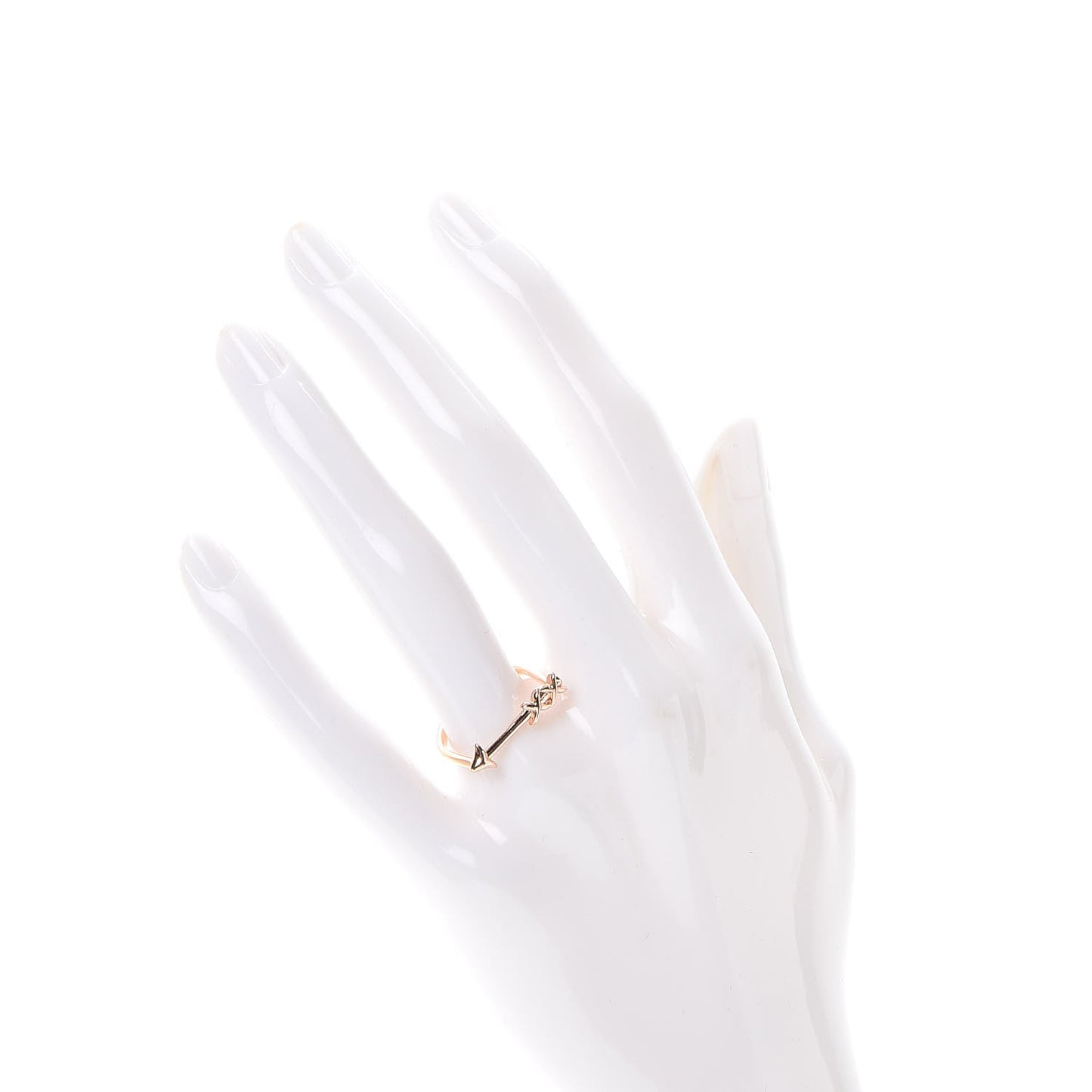 18K Rose Gold Paloma's Graffiti Arrow Ring 53.5 6.5