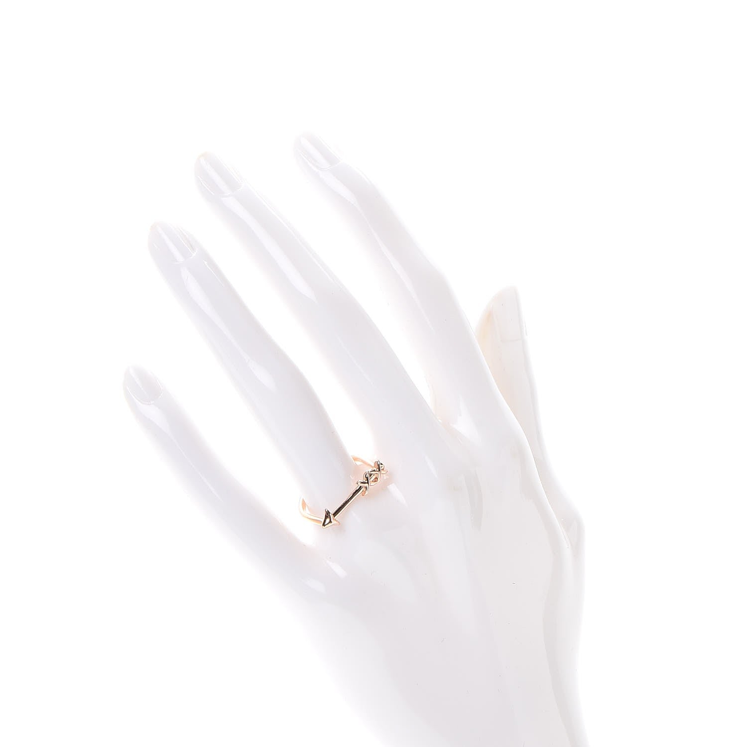 Tiffany 18K Rose Gold Paloma's Graffiti Arrow Ring 53.5 6.5 2 of 5