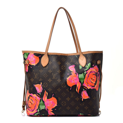 Louis Vuitton Monogram Roses Neverfull MM 1 of 9