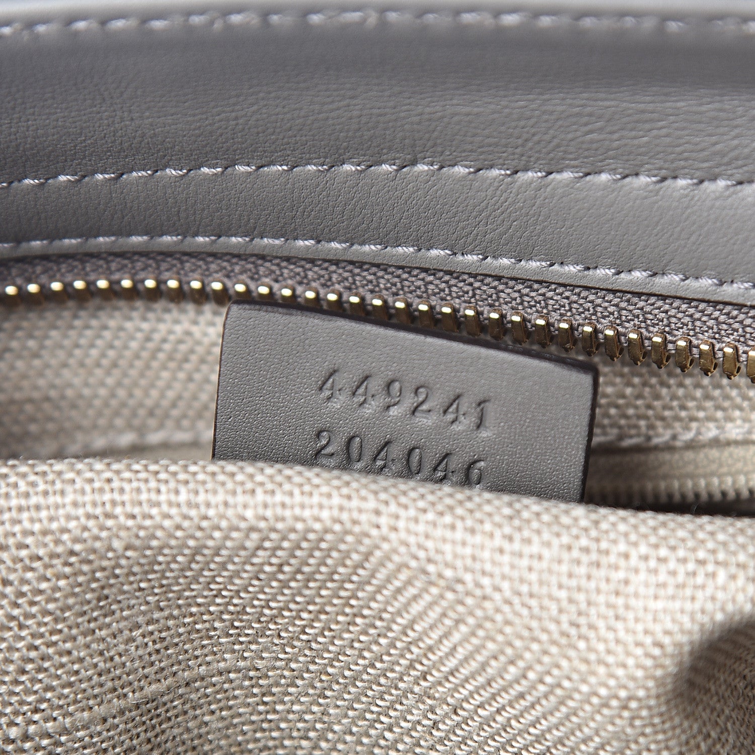 Gucci Microguccissima Small Bree Tote Graphite 6 of 9