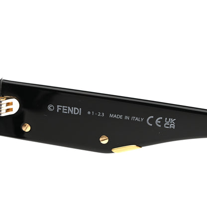 Fendi Acetate Sunglasses FE40098I Black 5 of 8