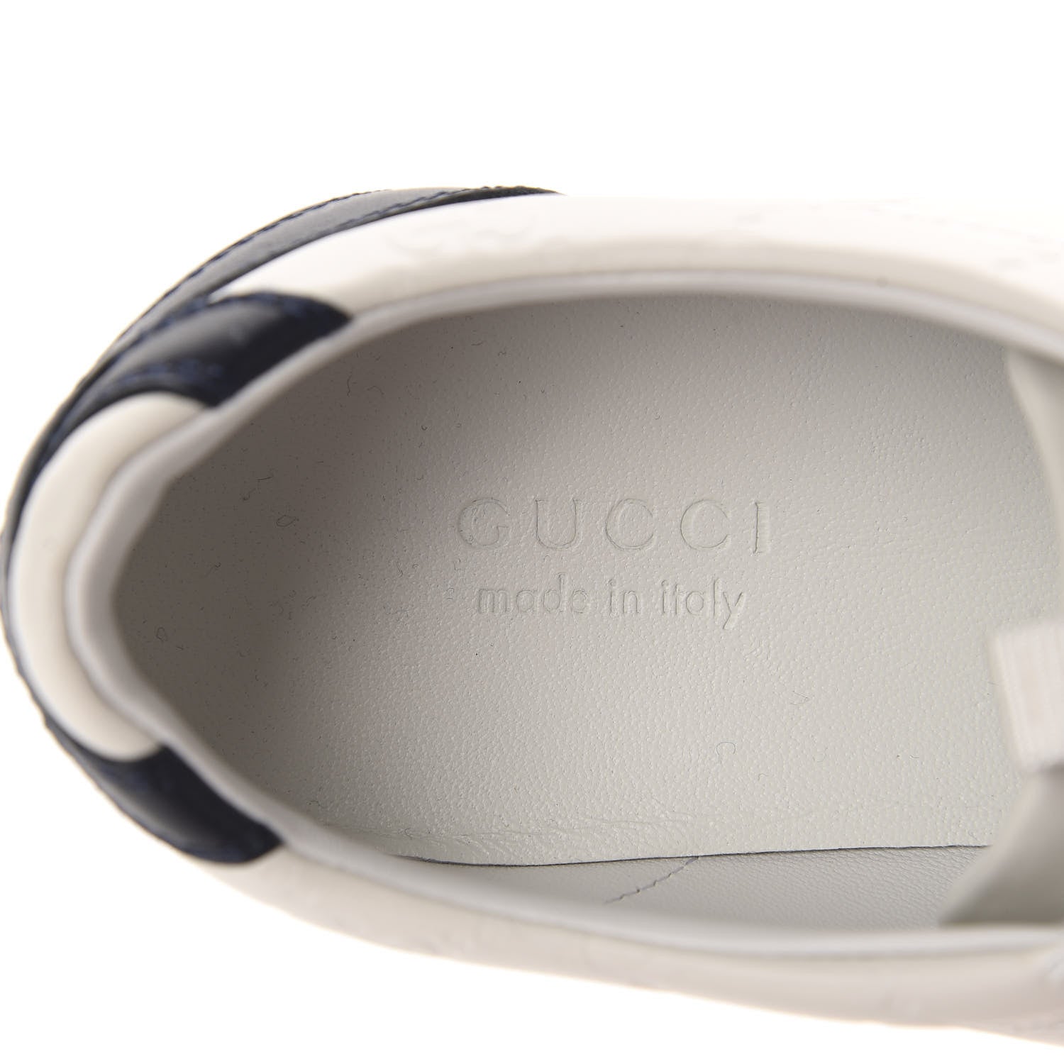 Gucci Guccissima Womens Web Sneakers 36.5 White 7 of 10