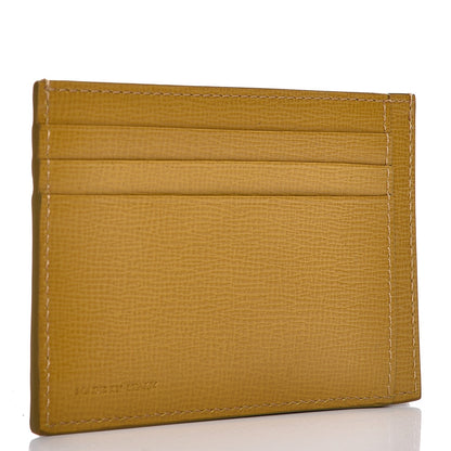 Burberry London Grainy Calfskin Bernie Credit Card Case Yellow 3 of 6