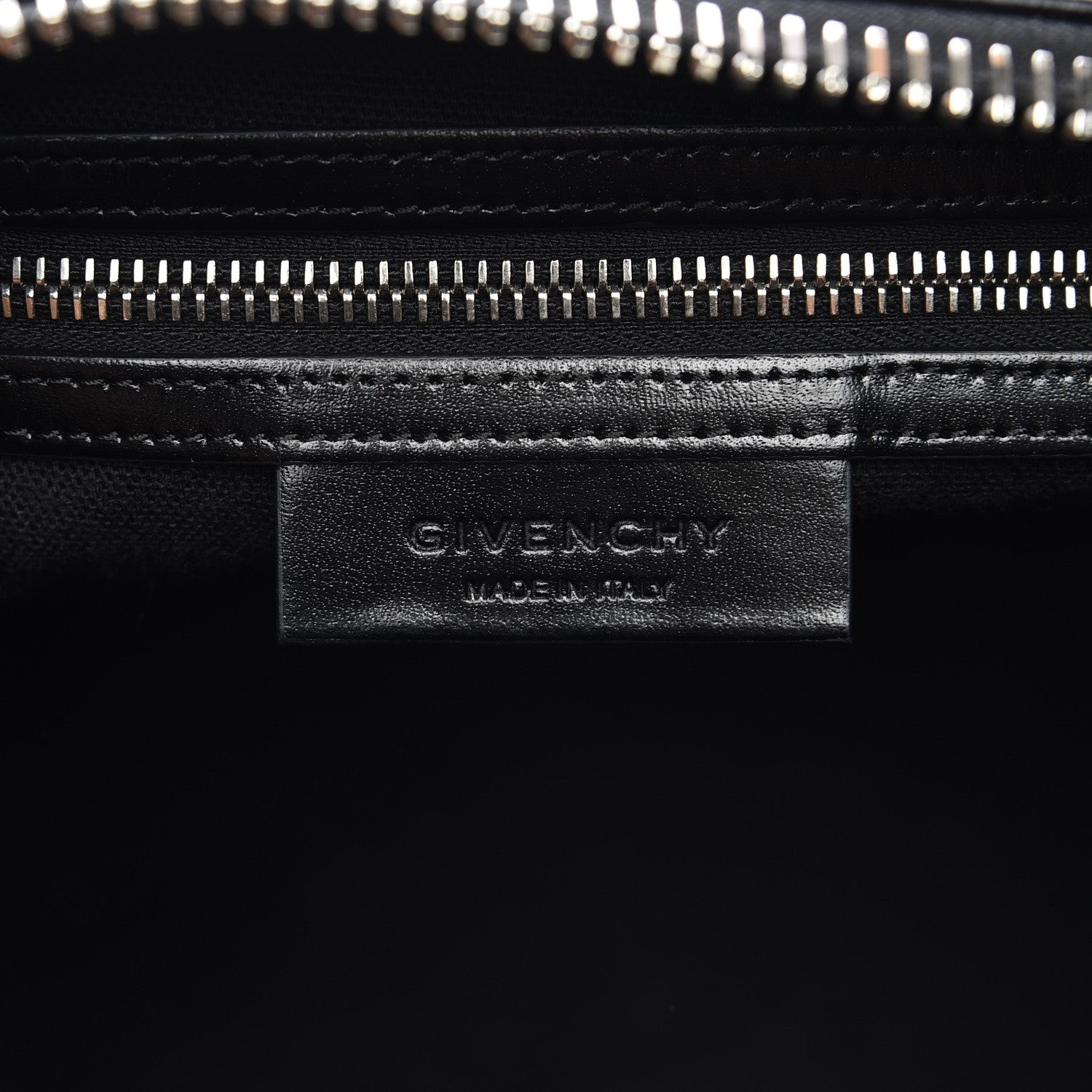 Givenchy Shiny Lord Calfskin Medium Antigona Black 13 of 14