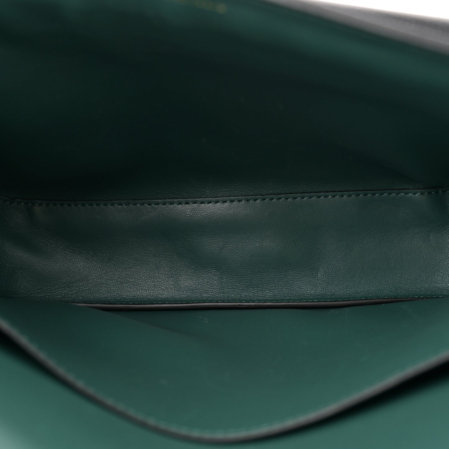 Calfskin Square Satchel Black