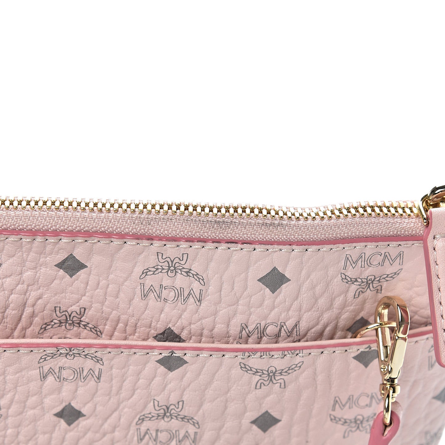 Visetos Medium Crossbody Pouch Powder Pink