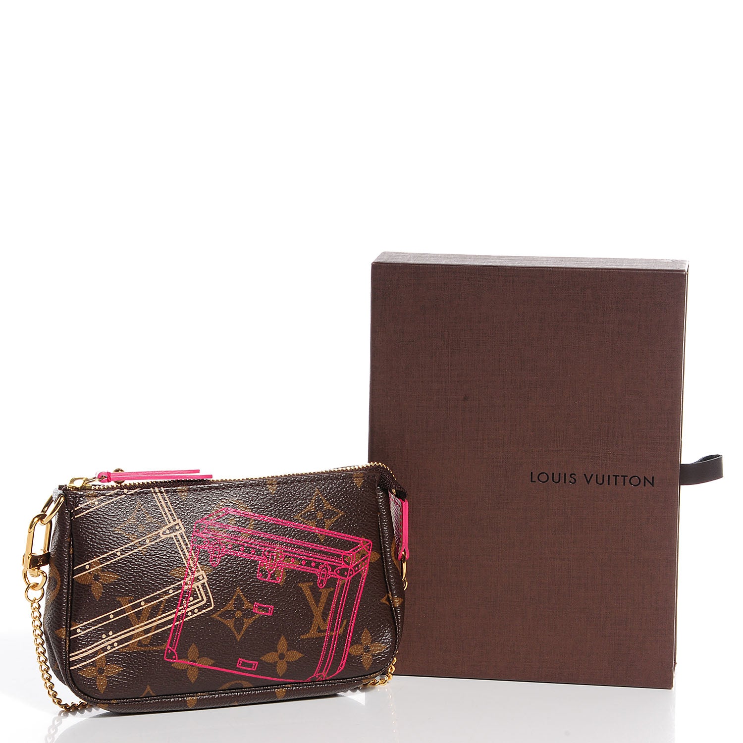 Louis Vuitton Monogram 2014 Christmas Animation Mini Pochette Accessories 7 of 7